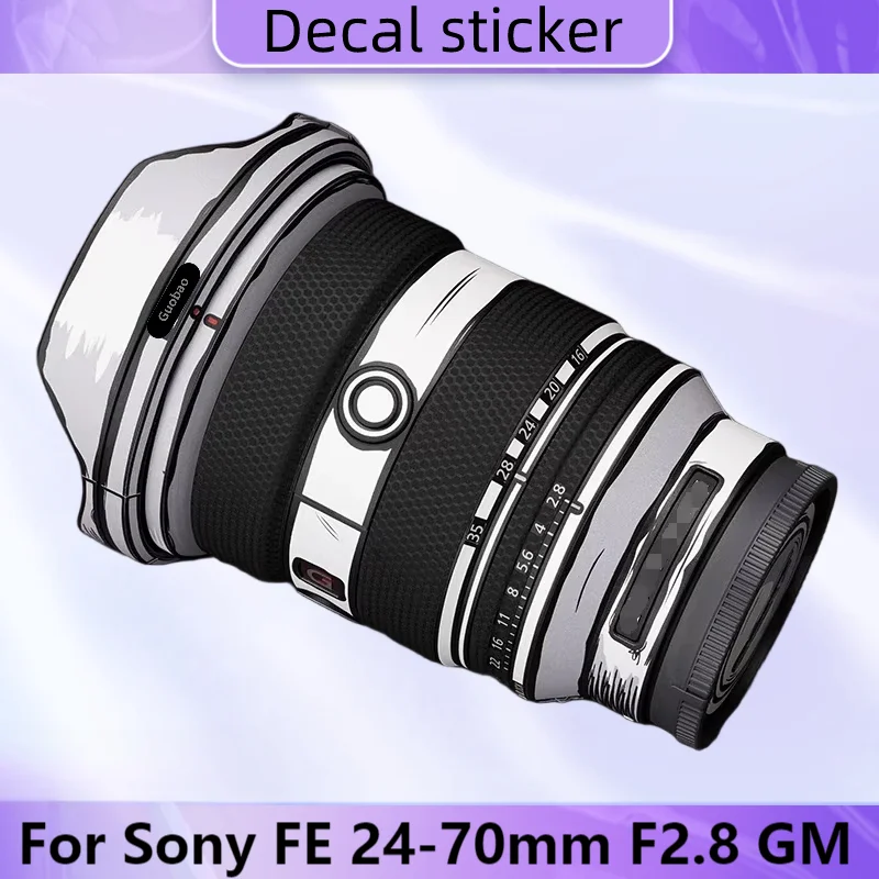 For Sony FE 24-70mm F2.8 GM 2D Version Lens Sticker Advanced Protection Skin FE24-70 F2.8 Lens Body Protective Decal Skin
For Sony FE 24-70mm F2.8 GM 2D Version Lens Sticker Advanced Protection Skin FE24-70 F2.8 Lens Body Protective Decal Skin