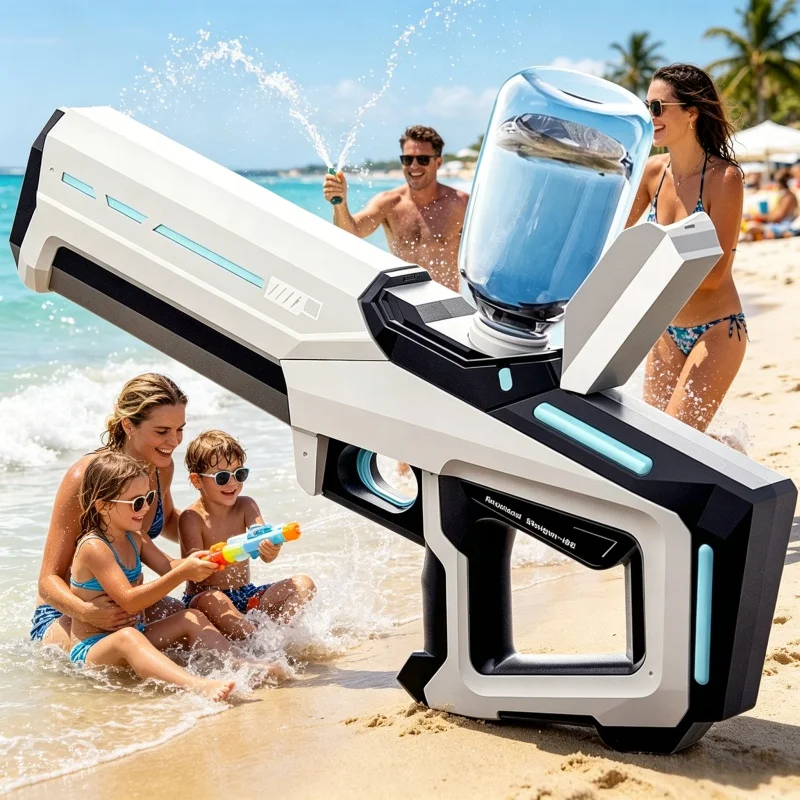 Continuous Shooting Electric Water Gun for Adults Children Powerful Automatic Water Blasters Summer Outdoor Party Toys for Kids
Continuous Shooting Electric Water Gun for Adults Children Powerful Automatic Water Blasters Summer Outdoor Party Toys for Kids