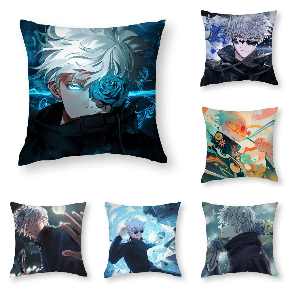 J-Jujutsu Kaisen Gojo Satoru Pillow Case 3D Print Polyester Fiber 40*40 cm Home Sofa Throw Pillow Cover Decoration Festival Gift
J-Jujutsu Kaisen Gojo Satoru Pillow Case 3D Print Polyester Fiber 40*40 cm Home Sofa Throw Pillow Cover Decoration Festival Gift