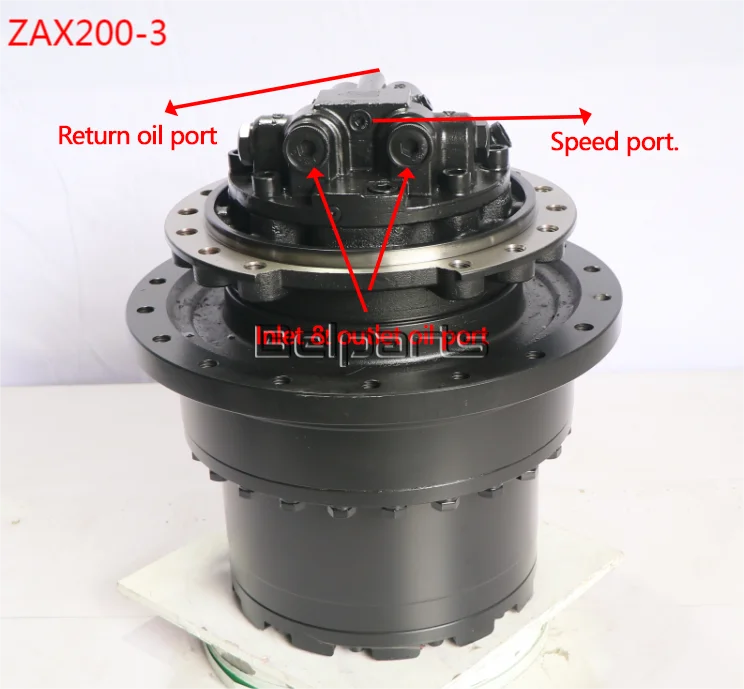 FInal Drive for HITACHI ZX200-3 ZX200-5G ZX210-3 ZX210-5G Excavator Spare Parts 9233692 9261222 HMGF40FA Hydraulic Travel Motor
FInal Drive for HITACHI ZX200-3 ZX200-5G ZX210-3 ZX210-5G Excavator Spare Parts 9233692 9261222 HMGF40FA Hydraulic Travel Motor