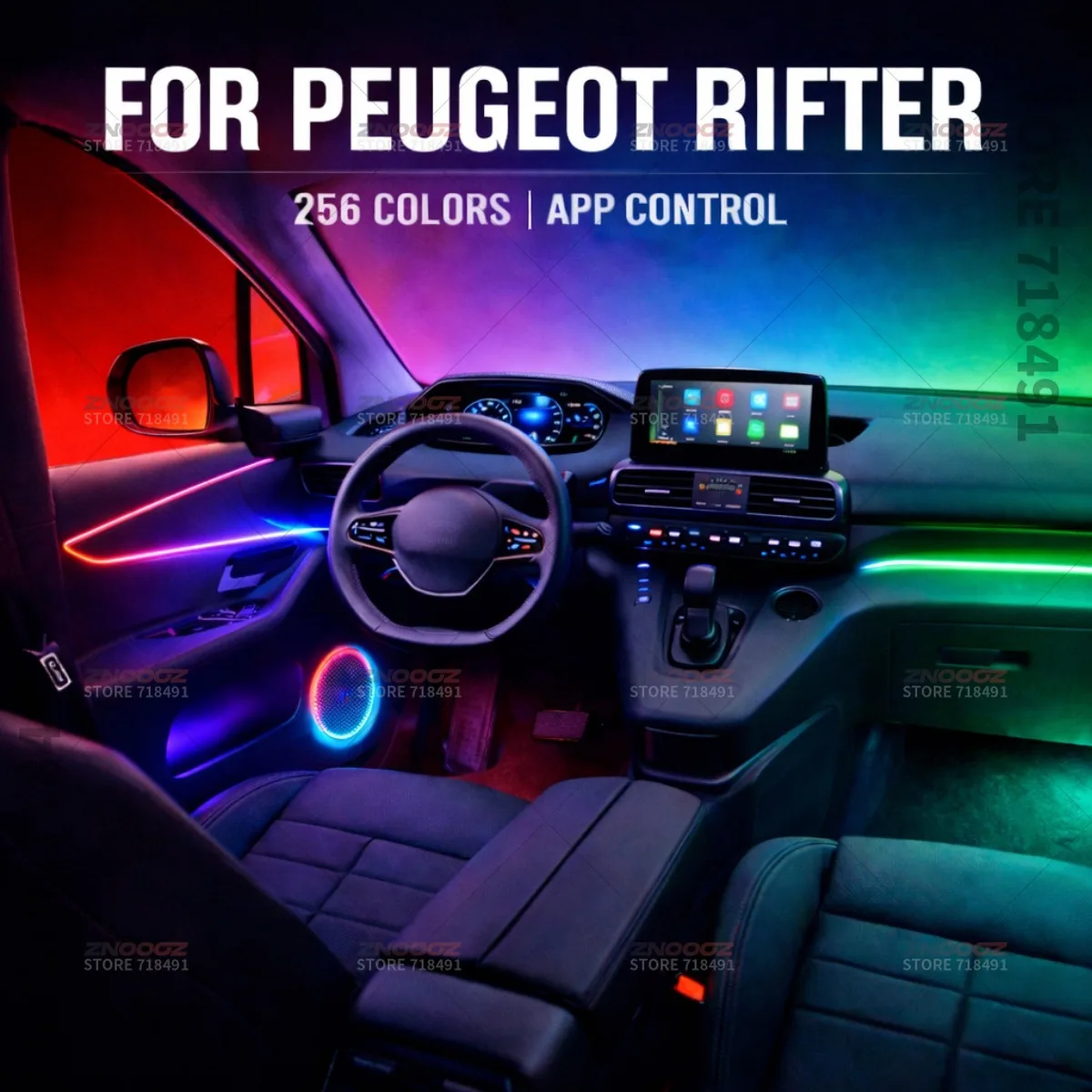 22в1 RGB интерьер автомобиля акриловые автомобильные окружающие освещение RGB скрытая акриловая полоса украшения атмосферные аксессуары для Peugeot Rifter
22в1 RGB интерьер автомобиля акриловые автомобильные окружающие освещение RGB скрытая акриловая полоса украшения атмосферные аксессуары для Peugeot Rifter