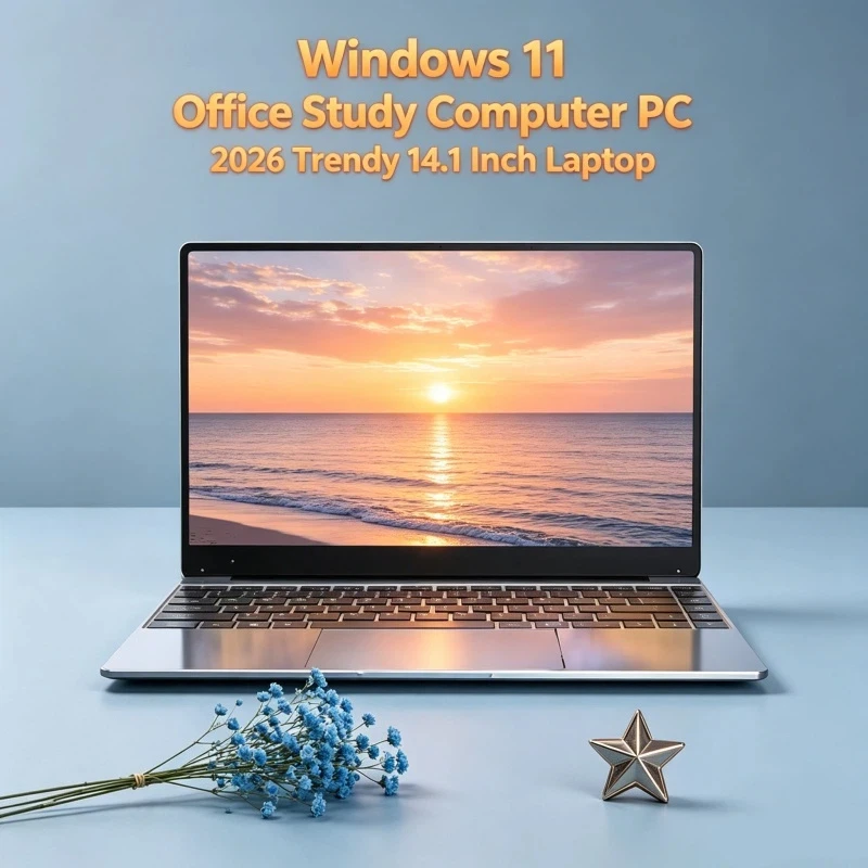 Blazing 14.1 Inch Ultra Thin 2026 Notebook Win11 DDR4 16GB RAM 2TB SSD Portable Business Laptop PC Intel i9-9880H
Blazing 14.1 Inch Ultra Thin 2026 Notebook Win11 DDR4 16GB RAM 2TB SSD Portable Business Laptop PC Intel i9-9880H