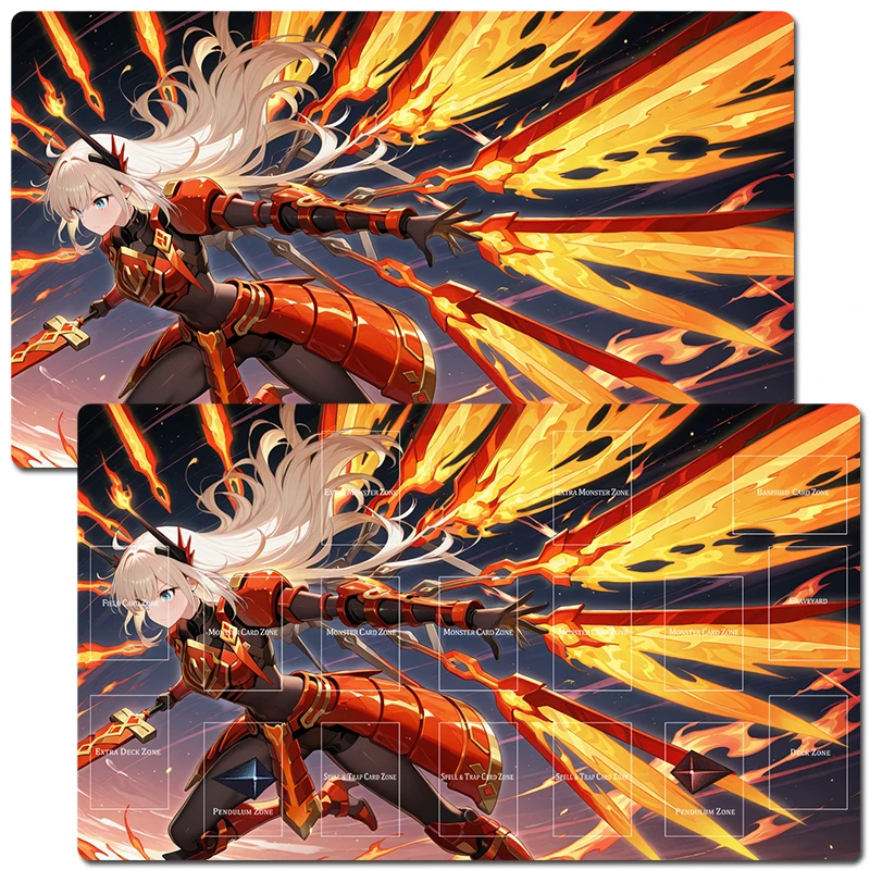 YuGiOh Sky Striker Ace - Kagari TCG CCG Mat Trading Card Game Mat Playmat Mousepad Mouse Pad Table Desk Games Playing Mat
YuGiOh Sky Striker Ace - Kagari TCG CCG Mat Trading Card Game Mat Playmat Mousepad Mouse Pad Table Desk Games Playing Mat