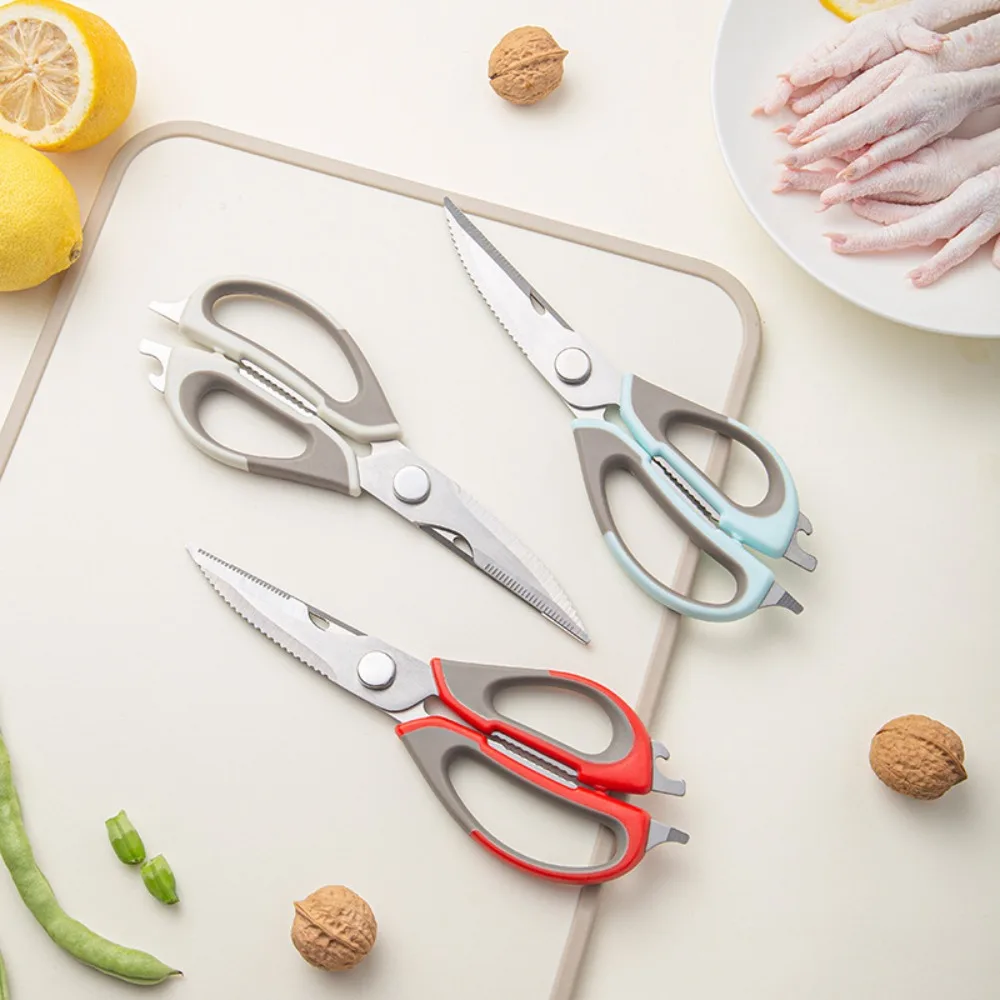 Detachable Kitchen Shear Ergonomic Handles Stainless Steel Refrigerator Magnetic Scissors with Protective Cover
Detachable Kitchen Shear Ergonomic Handles Stainless Steel Refrigerator Magnetic Scissors with Protective Cover