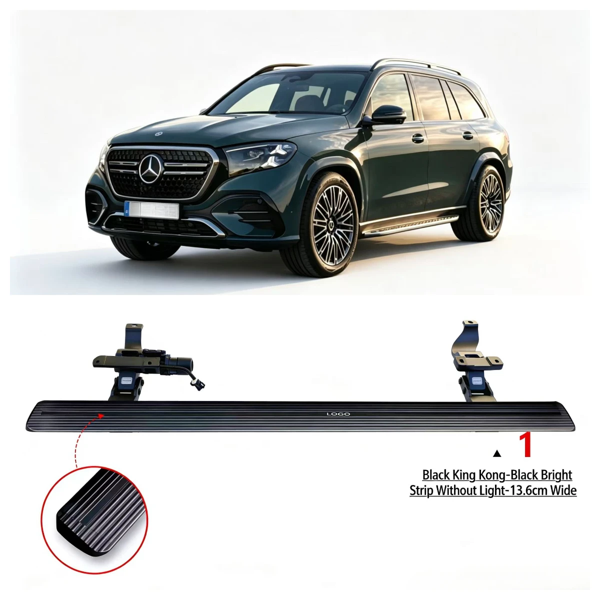Wholesale Customized Side Steps Suitable for 2020-2025 Mercedes Benz GLS (regular Model) X167 Electric Side Steps
Wholesale Customized Side Steps Suitable for 2020-2025 Mercedes Benz GLS (regular Model) X167 Electric Side Steps