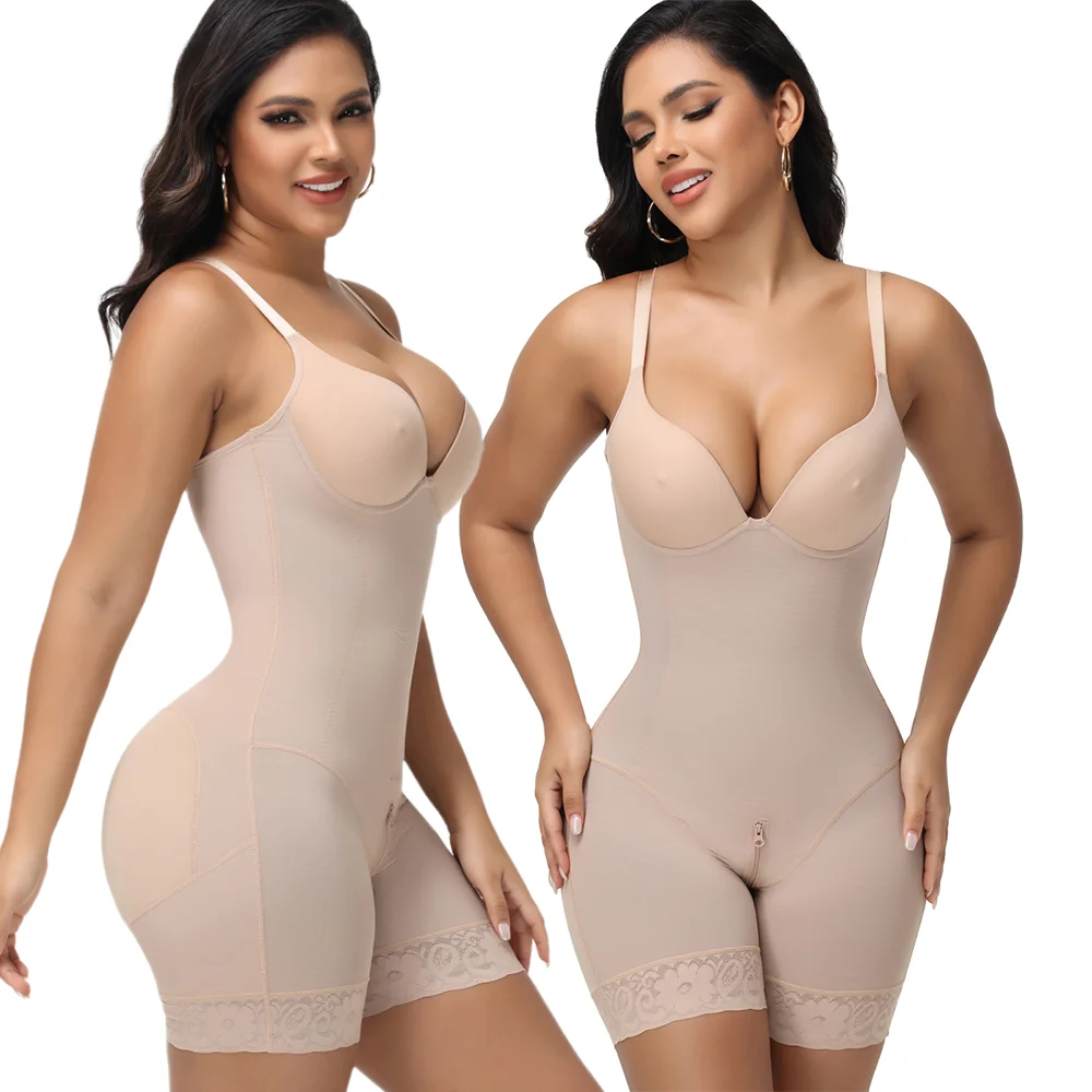 Fajas Colombianas Open Bust Tummy Control Shapewear Bodysuit Butt Lifter Compression Shorts Waist Trainer Shaper for Women
Fajas Colombianas Open Bust Tummy Control Shapewear Bodysuit Butt Lifter Compression Shorts Waist Trainer Shaper for Women