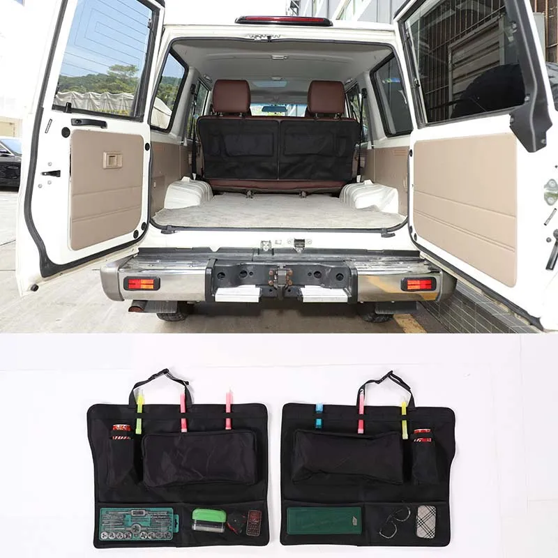 For Toyota Land Cruiser 70 LC76 Car Trunk Organizer Adjustable Backseat Storage Bag Net High Capacity Multi-use Oxford
For Toyota Land Cruiser 70 LC76 Car Trunk Organizer Adjustable Backseat Storage Bag Net High Capacity Multi-use Oxford