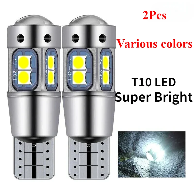 2Pcs Super Brigh T10 W5W 168 192 Led Tail Light White 3030 10SMD 12V Car Led Auto Lamp CANBUS NO Error Car Marker Parking Bulb
2Pcs Super Brigh T10 W5W 168 192 Led Tail Light White 3030 10SMD 12V Car Led Auto Lamp CANBUS NO Error Car Marker Parking Bulb