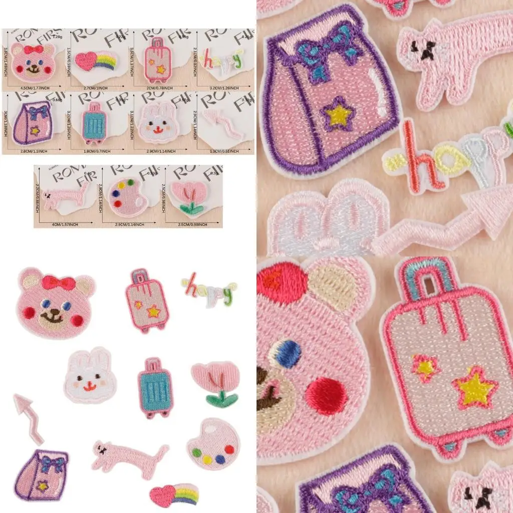 11 Pcs Animal Sew On/Iron On Patches Embroidery Patches Suitcase Repair Patches Y08E
11 Pcs Animal Sew On/Iron On Patches Embroidery Patches Suitcase Repair Patches Y08E