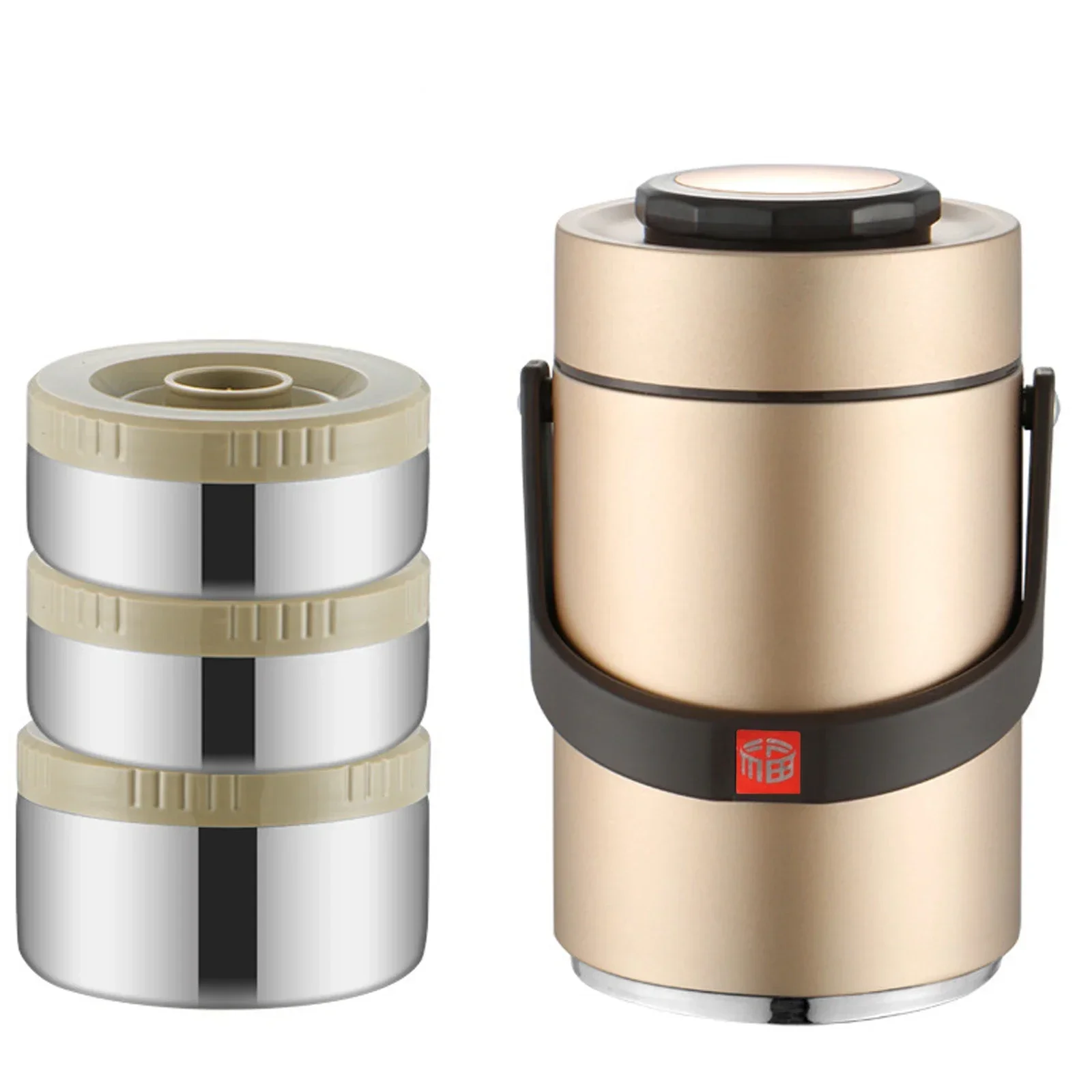 Multi-layer Insulated Pot, 304 Stainless Steel Vacuum Portable Large-capacity Student Lunch Box, Insulated Lunch Box
Multi-layer Insulated Pot, 304 Stainless Steel Vacuum Portable Large-capacity Student Lunch Box, Insulated Lunch Box