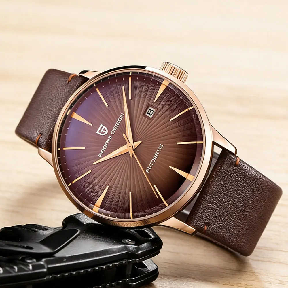 Мужские механические наручные часы PAGANI DESIGN New 2770 с сапфировым стеклом, 43 мм, автоматические, из нержавеющей стали, водонепроницаемые, подарок для мужчины
Мужские механические наручные часы PAGANI DESIGN New 2770 с сапфировым стеклом, 43 мм, автоматические, из нержавеющей стали, водонепроницаемые, подарок для мужчины