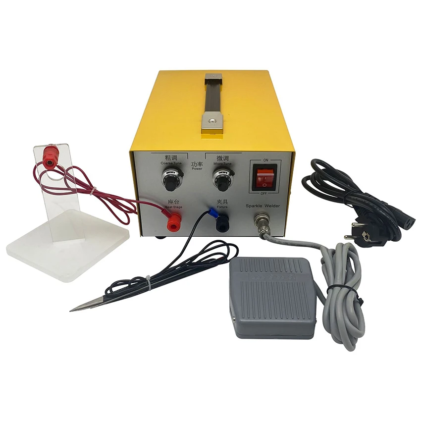 (220V/110V) 30A 200w Spot welding machine Pulse Sparkle Spot Welder Jewelry Welding Machine
(220V/110V) 30A 200w Spot welding machine Pulse Sparkle Spot Welder Jewelry Welding Machine
