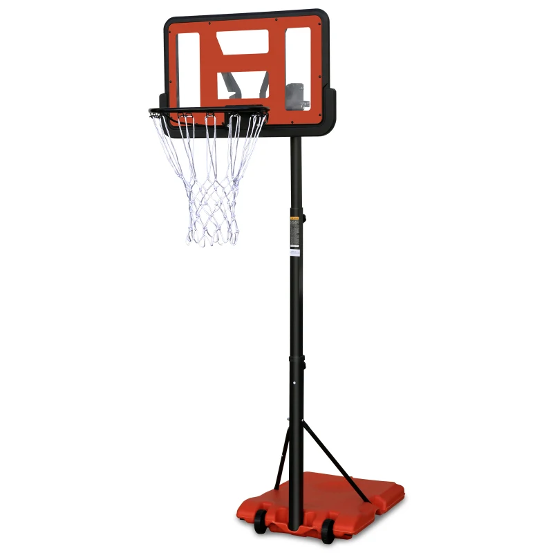 Use for Outdoor Height Adjustable 4.8 to 7.7ft Basketball Hoop 28 Inch Backboard Portable Basketball Goal System with Stable Bas
Use for Outdoor Height Adjustable 4.8 to 7.7ft Basketball Hoop 28 Inch Backboard Portable Basketball Goal System with Stable Bas