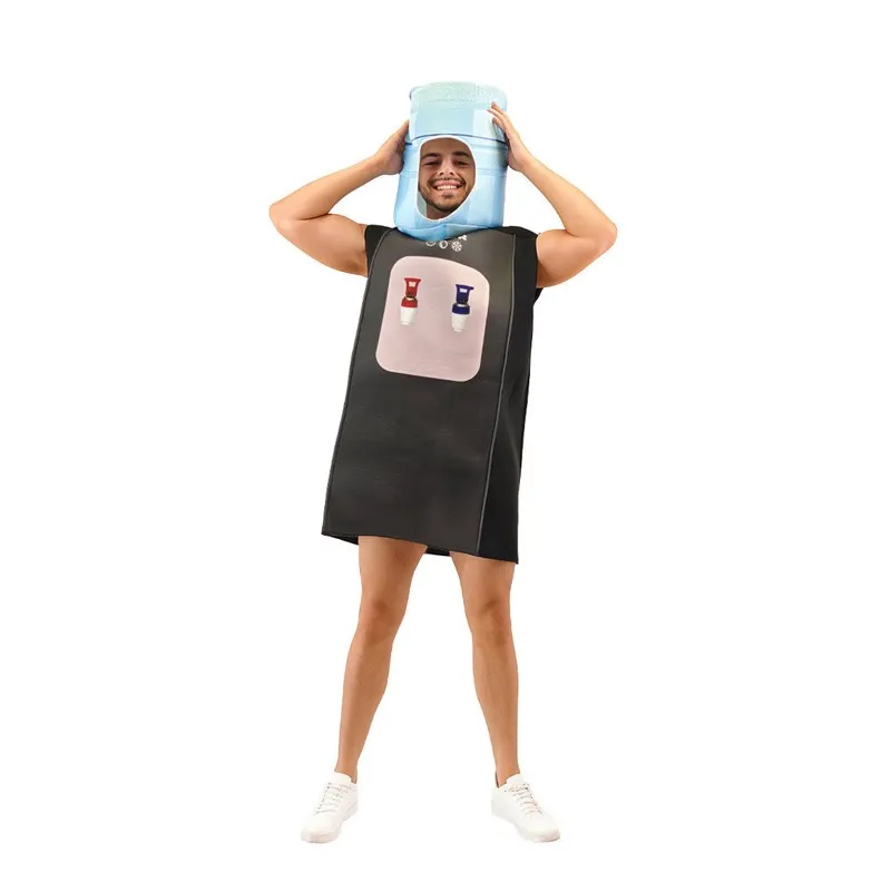 Halloween Adult Cos Water Dispenser Role Performance Party Bar Nightclub Masquerade Costume Funny Birthday Company Event
Halloween Adult Cos Water Dispenser Role Performance Party Bar Nightclub Masquerade Costume Funny Birthday Company Event