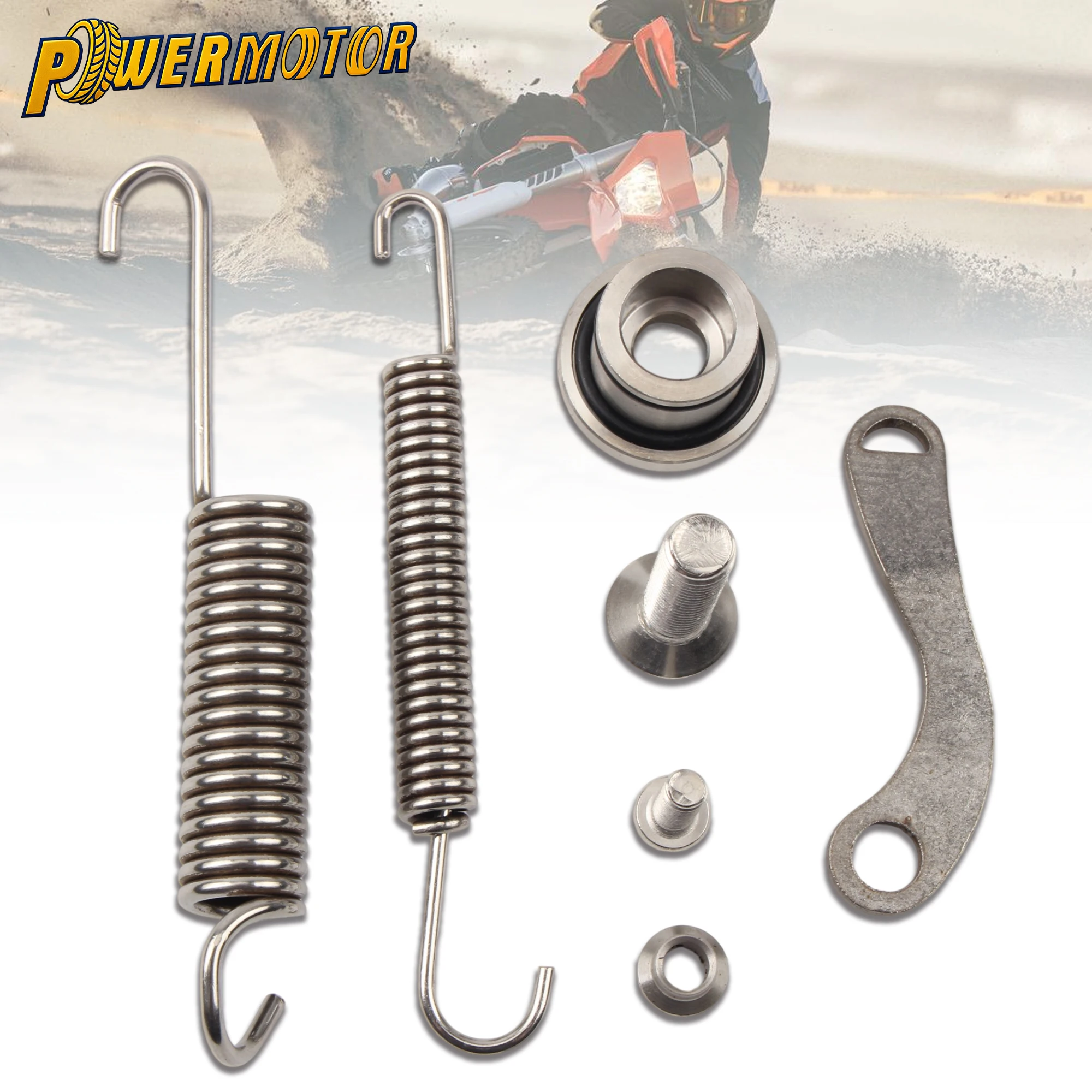 For KTM 2017-2023 Motorcycle Kickstand Side Stand Springs Kit For EXC EXCF XC XCW XCF XCFW Six Days 125-500 Dirt Bike Motocross
For KTM 2017-2023 Motorcycle Kickstand Side Stand Springs Kit For EXC EXCF XC XCW XCF XCFW Six Days 125-500 Dirt Bike Motocross