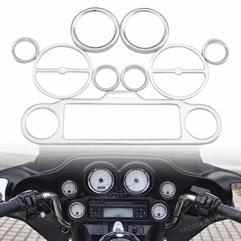 Motorcycle Chrome Stereo Speedometer Speaker Beazels Accent Trim Ring Cover Kits Fit For 1996-2013 Electra Glide
Motorcycle Chrome Stereo Speedometer Speaker Beazels Accent Trim Ring Cover Kits Fit For 1996-2013 Electra Glide