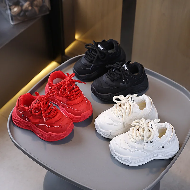 Fashion Girls Shoes2026Spring New Sneakers Kids Comfort Anti Slip Boy Casual Shoe Simple Versatile Girl Thick Soled Sports Shoes
Fashion Girls Shoes2026Spring New Sneakers Kids Comfort Anti Slip Boy Casual Shoe Simple Versatile Girl Thick Soled Sports Shoes