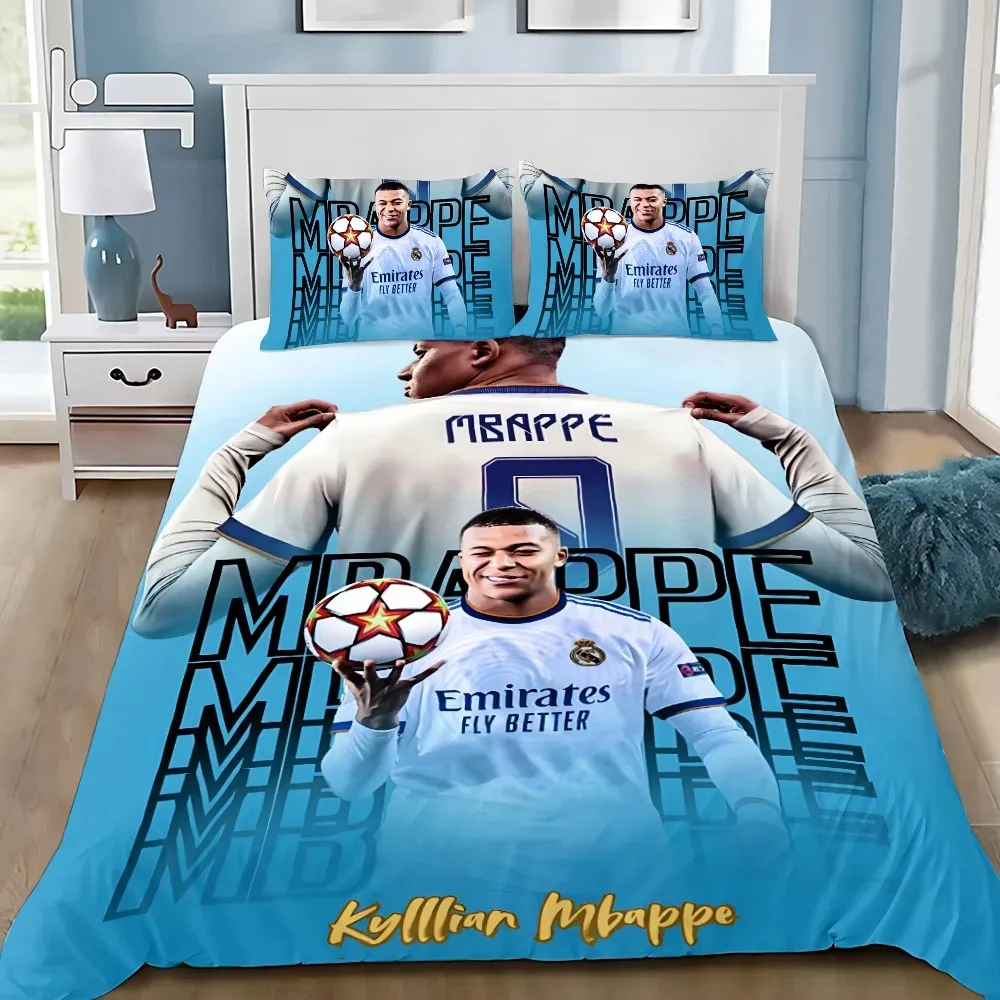 Пододеяльник, наволочка, комплект постельного белья Football K-Kylian Star M-Mbappé для взрослых, для мальчиков и девочек, украшение для спальни, детский одинарный двойной размер
Пододеяльник, наволочка, комплект постельного белья Football K-Kylian Star M-Mbappé для взрослых, для мальчиков и девочек, украшение для спальни, детский одинарный двойной размер