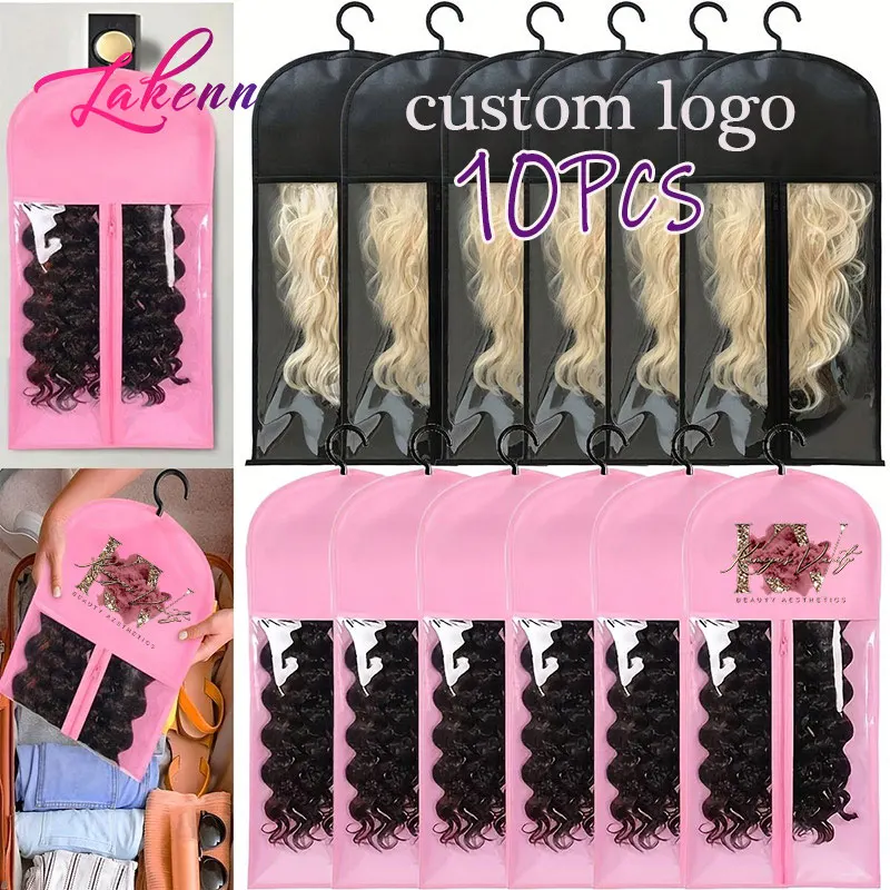 Wig Storage Bags Wig Wearer Friendly Packing Bag For Multiple Wigs 10Pcs Logo Customize Hair Extensions Holder Storage Bag
Wig Storage Bags Wig Wearer Friendly Packing Bag For Multiple Wigs 10Pcs Logo Customize Hair Extensions Holder Storage Bag