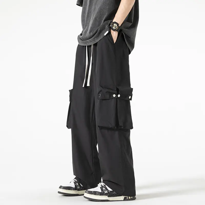 2025 New Spring Mens Cargo Pants Multi Pockets Solid Trousers Streetwear Male Casual Pants Ropa Hombre Sweatpants
2025 New Spring Mens Cargo Pants Multi Pockets Solid Trousers Streetwear Male Casual Pants Ropa Hombre Sweatpants