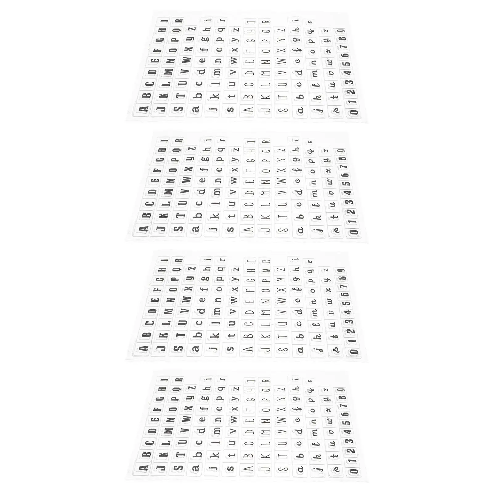 4Pcs Silicone Clear Alphabet Stamps Transparent Rubber Stamps for Card Making Journaling Scrapbooking Office DIY Crafts
4Pcs Silicone Clear Alphabet Stamps Transparent Rubber Stamps for Card Making Journaling Scrapbooking Office DIY Crafts