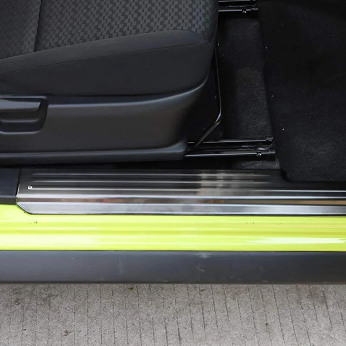 Car Door Sill Scuff Plate Guard Threshold Cover For Jimny 2019 2020 2021 2022 Accessories
Car Door Sill Scuff Plate Guard Threshold Cover For Jimny 2019 2020 2021 2022 Accessories