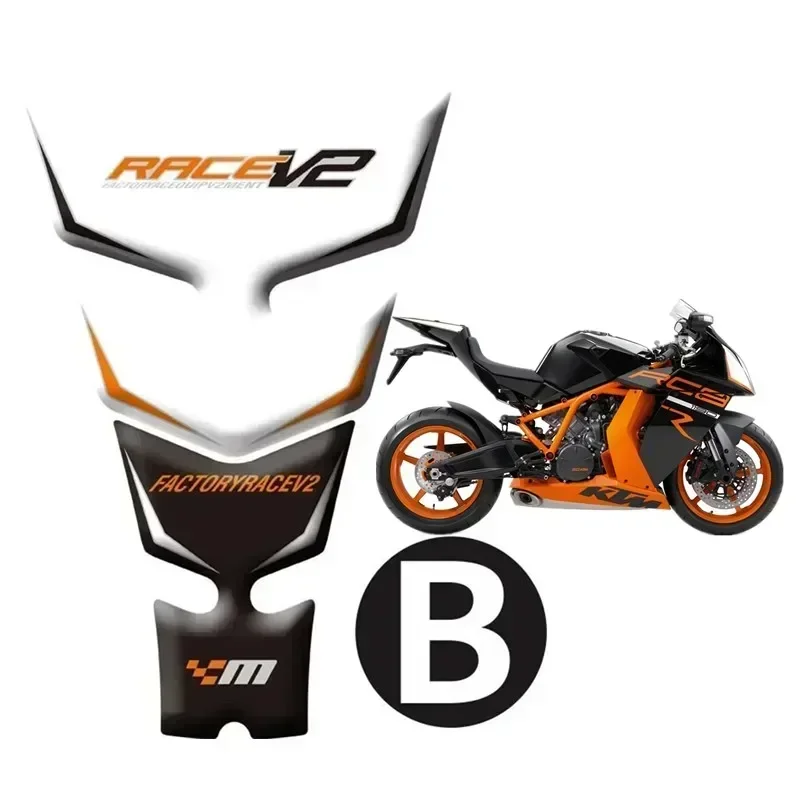 For KTM 1190 RC8R RC8 2008-2015 Tank Stickers Motorcycle Motor Tank Pad Protector 3D Gel Sticker Decal - 3
For KTM 1190 RC8R RC8 2008-2015 Tank Stickers Motorcycle Motor Tank Pad Protector 3D Gel Sticker Decal - 3