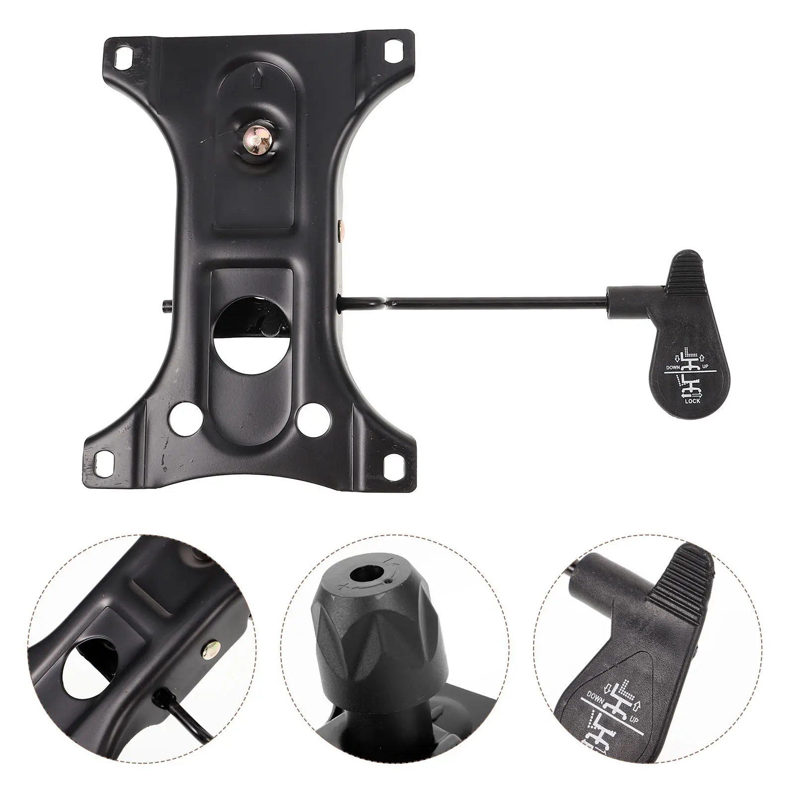 Universal Chair Swivel Base Replacement for Office Gaming Desk Chairs Sturdy Portable Easy Install Swivel Chair Base Plate
Universal Chair Swivel Base Replacement for Office Gaming Desk Chairs Sturdy Portable Easy Install Swivel Chair Base Plate