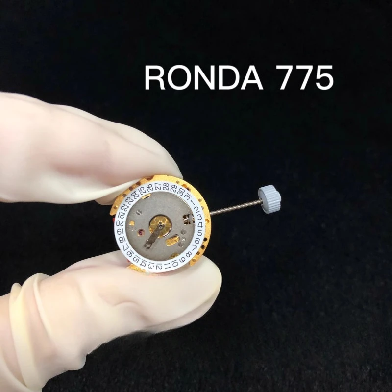 Новинка 775, Швейцарский механизм Ronda, аксессуары для часов, механизм, машина для золота, машина для белого цвета
Новинка 775, Швейцарский механизм Ronda, аксессуары для часов, механизм, машина для золота, машина для белого цвета