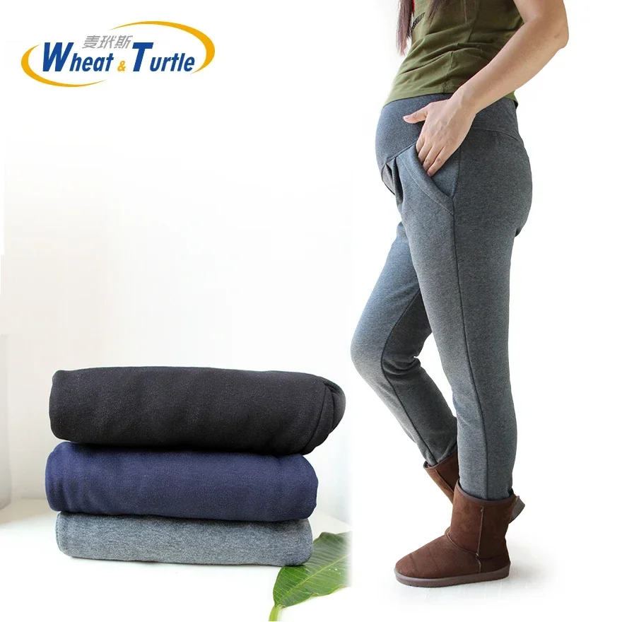 Hot Sale Good Quality Cotton Maternity Pants All Match Thicken Velvet Warm Winter For Pregnant Women Big Size
Hot Sale Good Quality Cotton Maternity Pants All Match Thicken Velvet Warm Winter For Pregnant Women Big Size