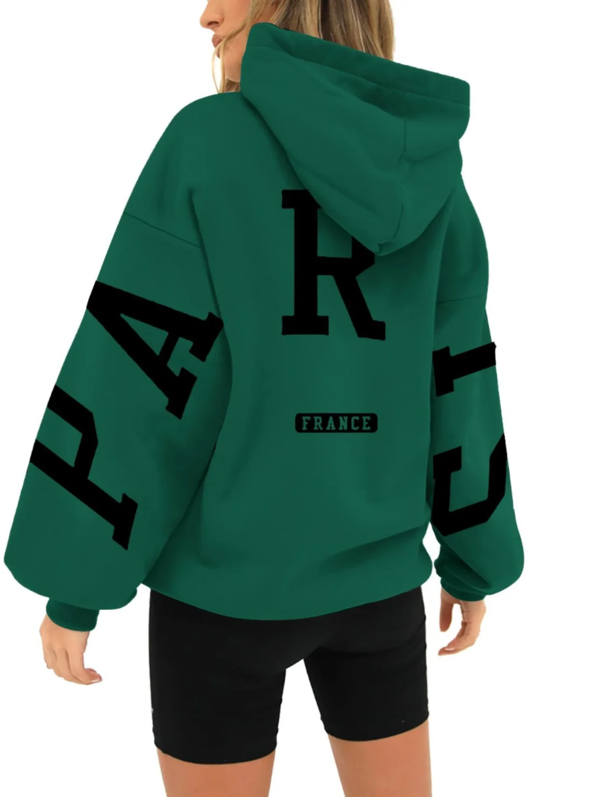 Women's Thickened Fleece Long Sleeve Hoodie Street Style Loose Fit Polyester Single Piece Color Casual Wear
Women's Thickened Fleece Long Sleeve Hoodie Street Style Loose Fit Polyester Single Piece Color Casual Wear
