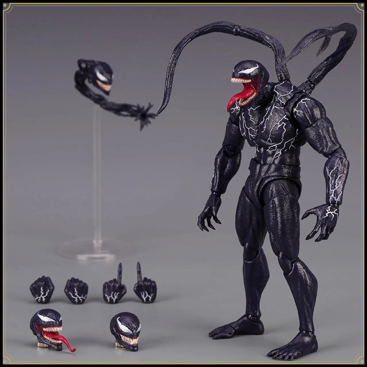19cm Venom SHF Figure Legends Series Action Figurine Anime Pvc Model Dolls Collection Gk Statue Model Toys Gifts Christmas Gift
19cm Venom SHF Figure Legends Series Action Figurine Anime Pvc Model Dolls Collection Gk Statue Model Toys Gifts Christmas Gift