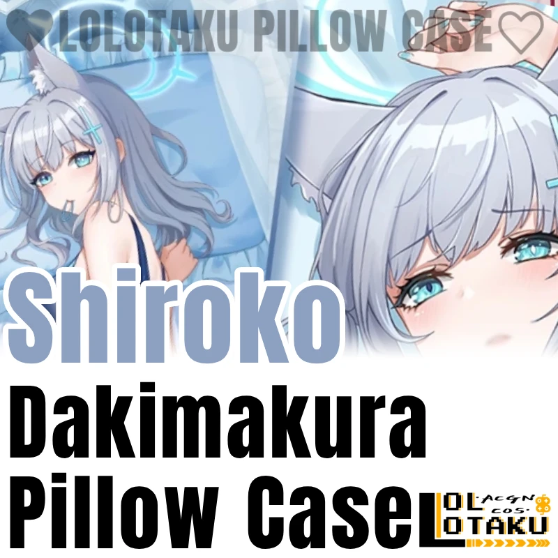 Sunaookami Shiroko Dakimakura Blue Archive Pillowcase Hugging Full Body Pillow Case Cushion Cover Home Bedding Decor Otaku ECY
Sunaookami Shiroko Dakimakura Blue Archive Pillowcase Hugging Full Body Pillow Case Cushion Cover Home Bedding Decor Otaku ECY