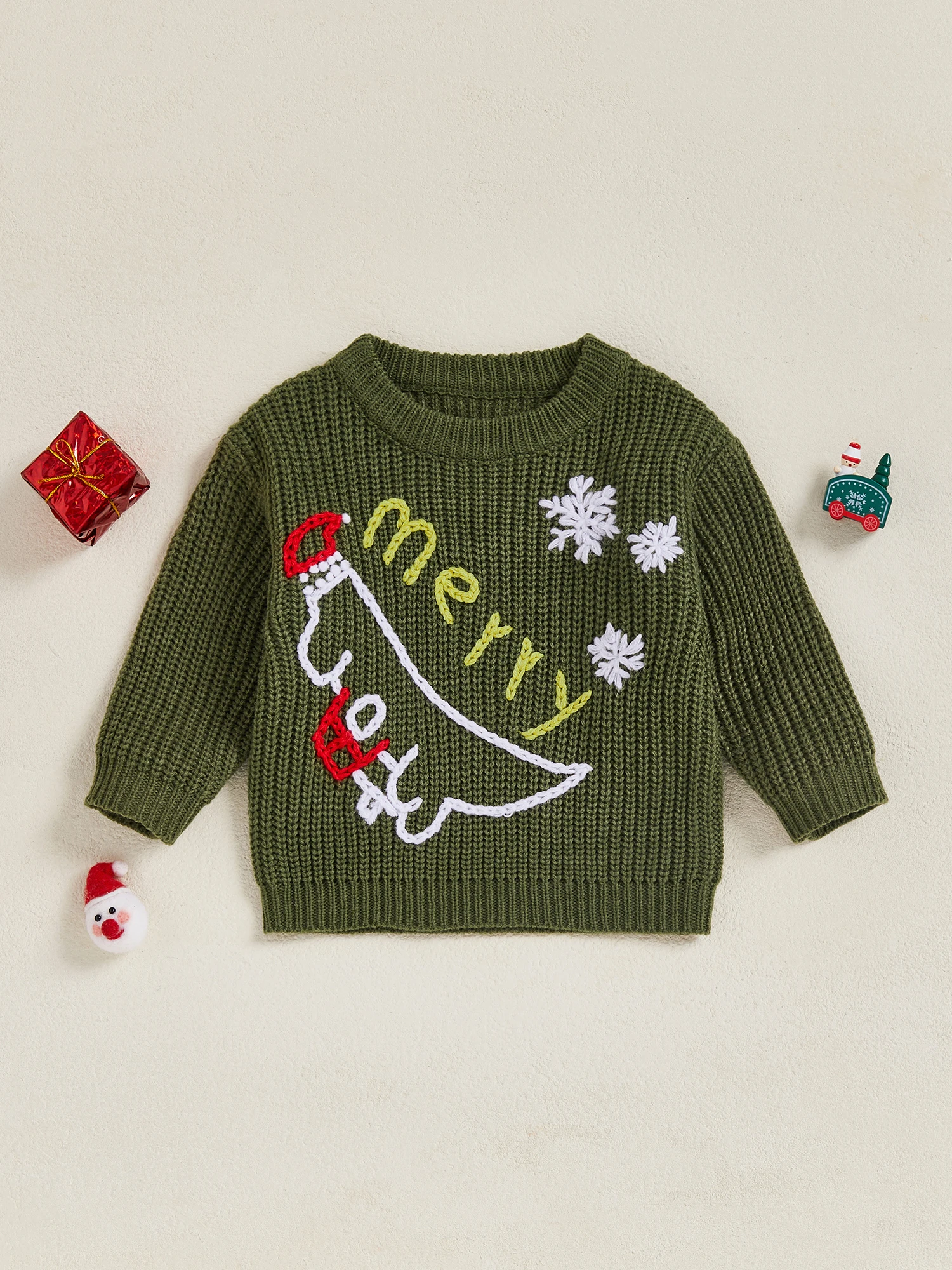 Children s Boys Christmas Sweater Cozy Long Sleeve Crew Neck Reindeer Knit Pullover Sweater for Winter Outfits
Children s Boys Christmas Sweater Cozy Long Sleeve Crew Neck Reindeer Knit Pullover Sweater for Winter Outfits