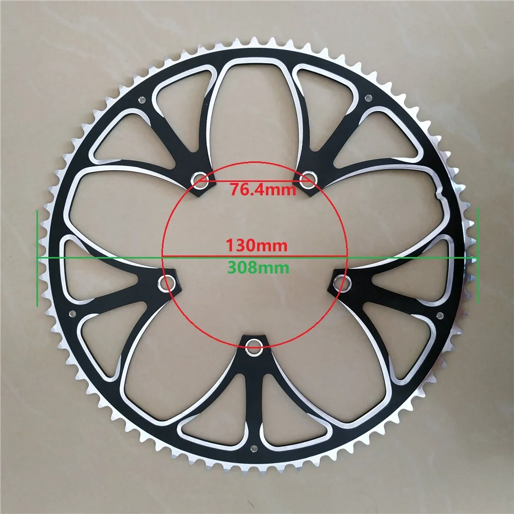 Folding Bikes Chainwheel 130BCD 65T 68T 70T 75T Aluminum Alloy Chain Wheel CNC Road Bicycle Chainring Crankset 7-10 speed
Folding Bikes Chainwheel 130BCD 65T 68T 70T 75T Aluminum Alloy Chain Wheel CNC Road Bicycle Chainring Crankset 7-10 speed