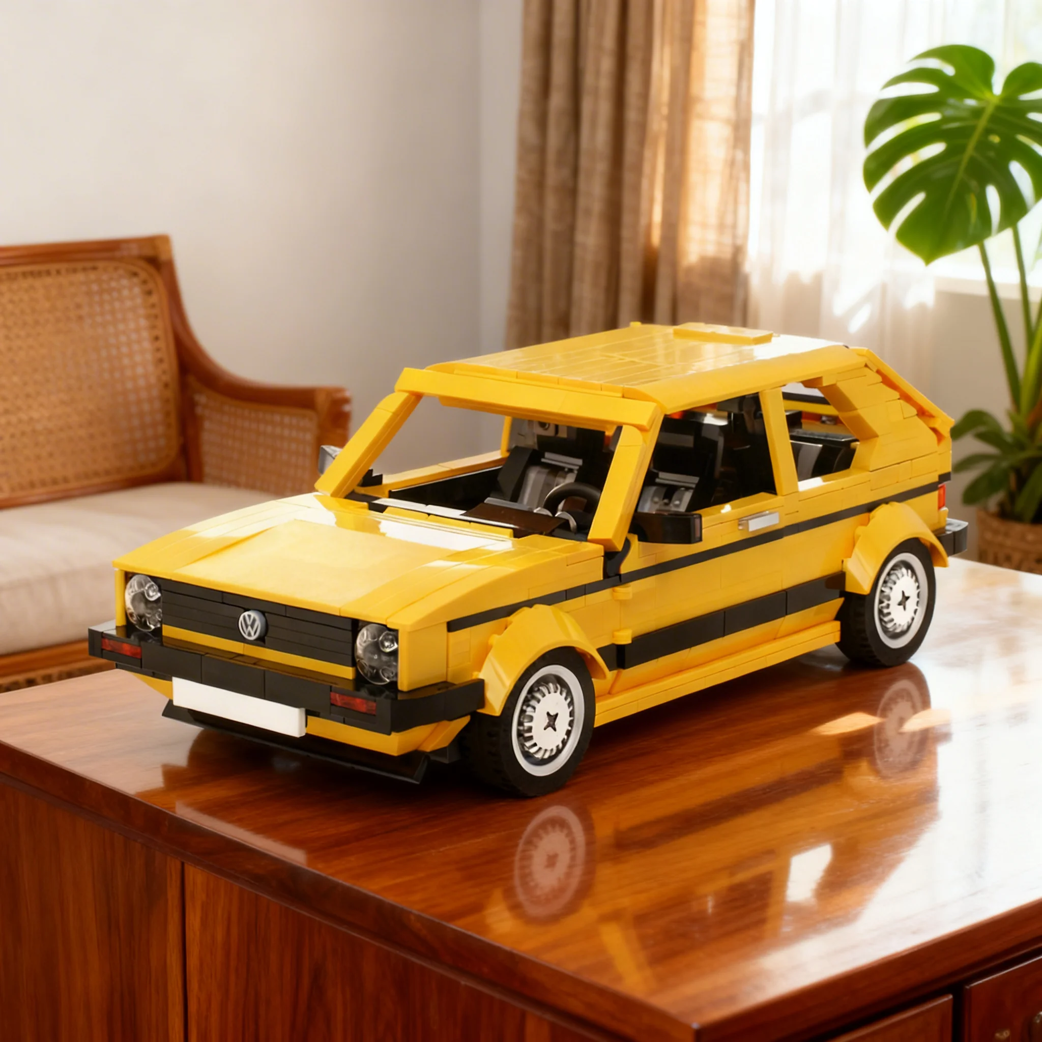 1390PCS MOC Creative Model Vw Golf MK1 Bricks Architecture DIY Assembly Display Home Decor Gift Collectible Collection
1390PCS MOC Creative Model Vw Golf MK1 Bricks Architecture DIY Assembly Display Home Decor Gift Collectible Collection