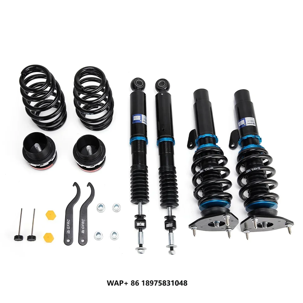 GFRC High-Performance Monotube Coilover Suspension for 2013-2020 4 Series F32 Damping/Height Adjustable Shock Absorber
GFRC High-Performance Monotube Coilover Suspension for 2013-2020 4 Series F32 Damping/Height Adjustable Shock Absorber