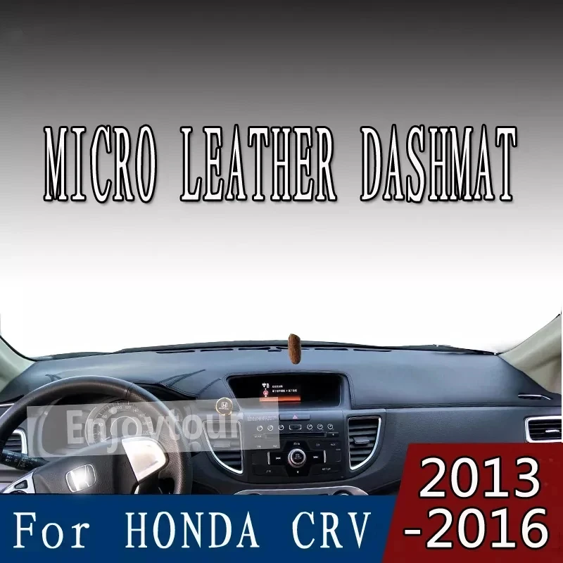 Коврик на приборную панель из искусственной кожи, защитный чехол для Honda CR-V CRV RM RE 4-го поколения 2012-2016 (2013, 2014)
Коврик на приборную панель из искусственной кожи, защитный чехол для Honda CR-V CRV RM RE 4-го поколения 2012-2016 (2013, 2014)
