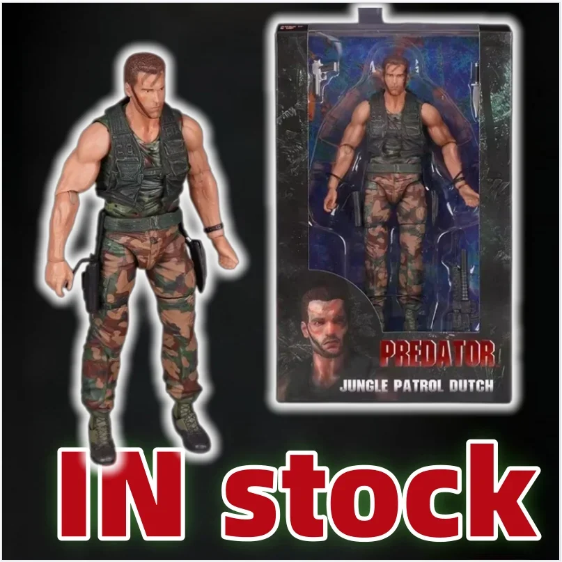 Новая горячая новинка: Фигурка Neca Predator Jungle Extraction Dutch (Шварценеггер), статуэтка, модель, украшение для рабочего стола, игрушка, подарок
Новая горячая новинка: Фигурка Neca Predator Jungle Extraction Dutch (Шварценеггер), статуэтка, модель, украшение для рабочего стола, игрушка, подарок