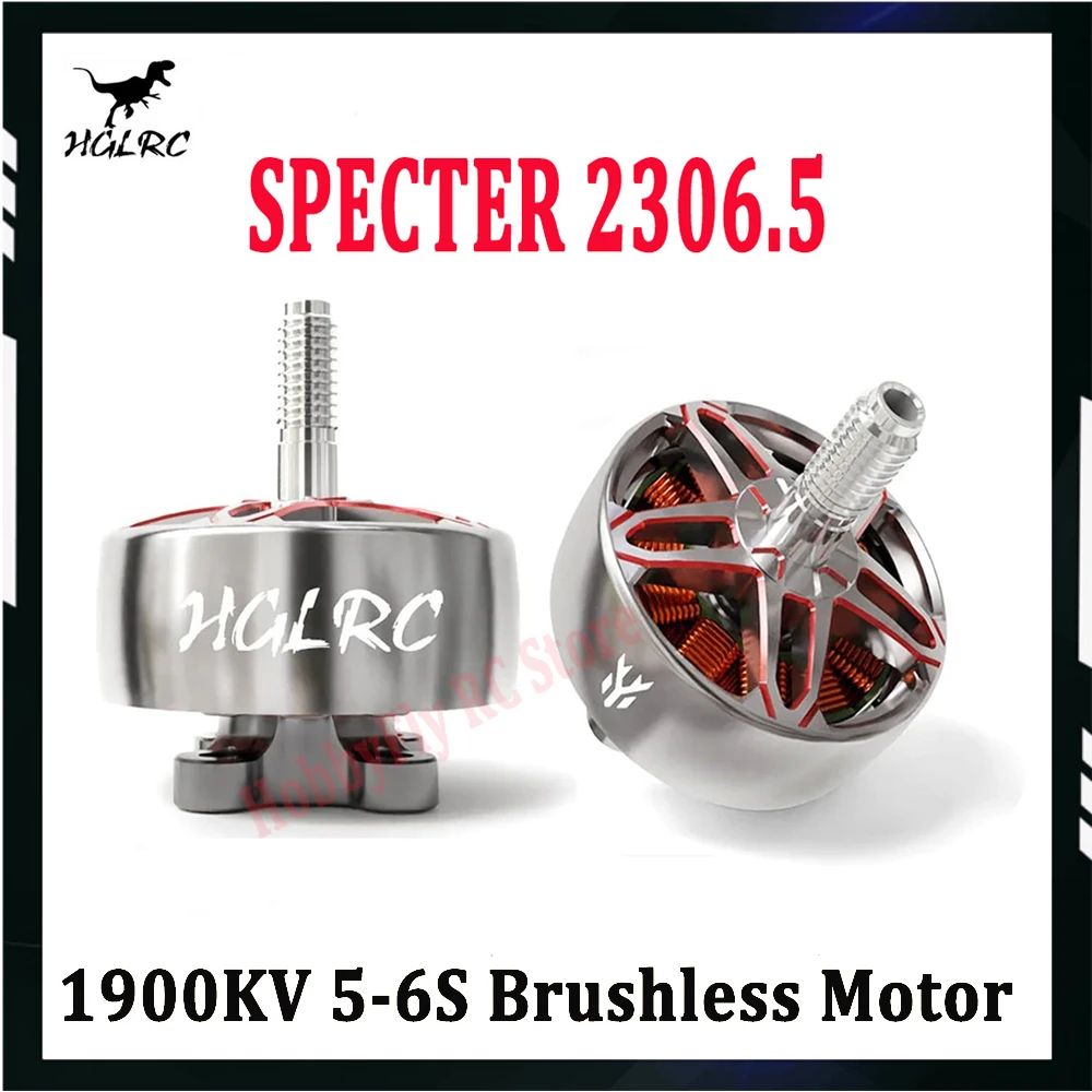 HGLRC SPECTER 2306,5 1900KV 5-6S бесщеточный двигатель, совместимый 5-6-дюймовый пропеллер для FPV Racing Freestyle Drones DIY Запчасти
HGLRC SPECTER 2306,5 1900KV 5-6S бесщеточный двигатель, совместимый 5-6-дюймовый пропеллер для FPV Racing Freestyle Drones DIY Запчасти