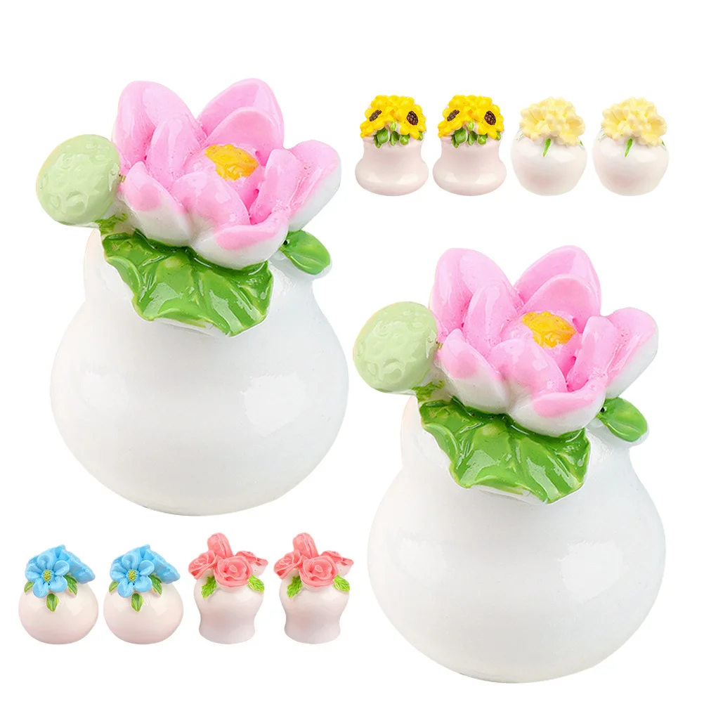 10pcs Miniature Artificial Potted Plants Lifelike Resin Flower Bouquets For House Decor Mini Bonsai Home Desktop Garden Ornament
10pcs Miniature Artificial Potted Plants Lifelike Resin Flower Bouquets For House Decor Mini Bonsai Home Desktop Garden Ornament