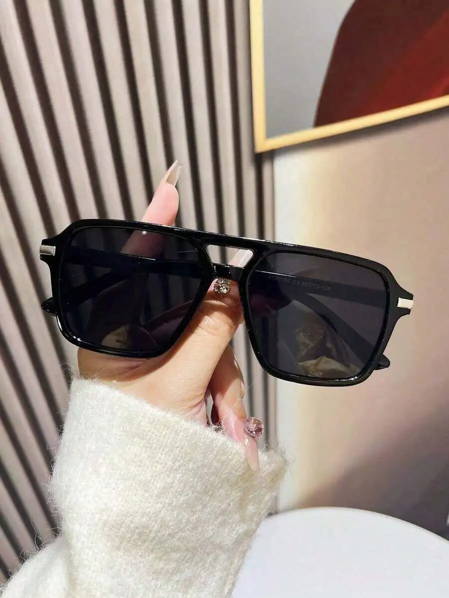 Fashion Double Bridge Aviator Sunglasses For Women
Fashion Double Bridge Aviator Sunglasses For Women