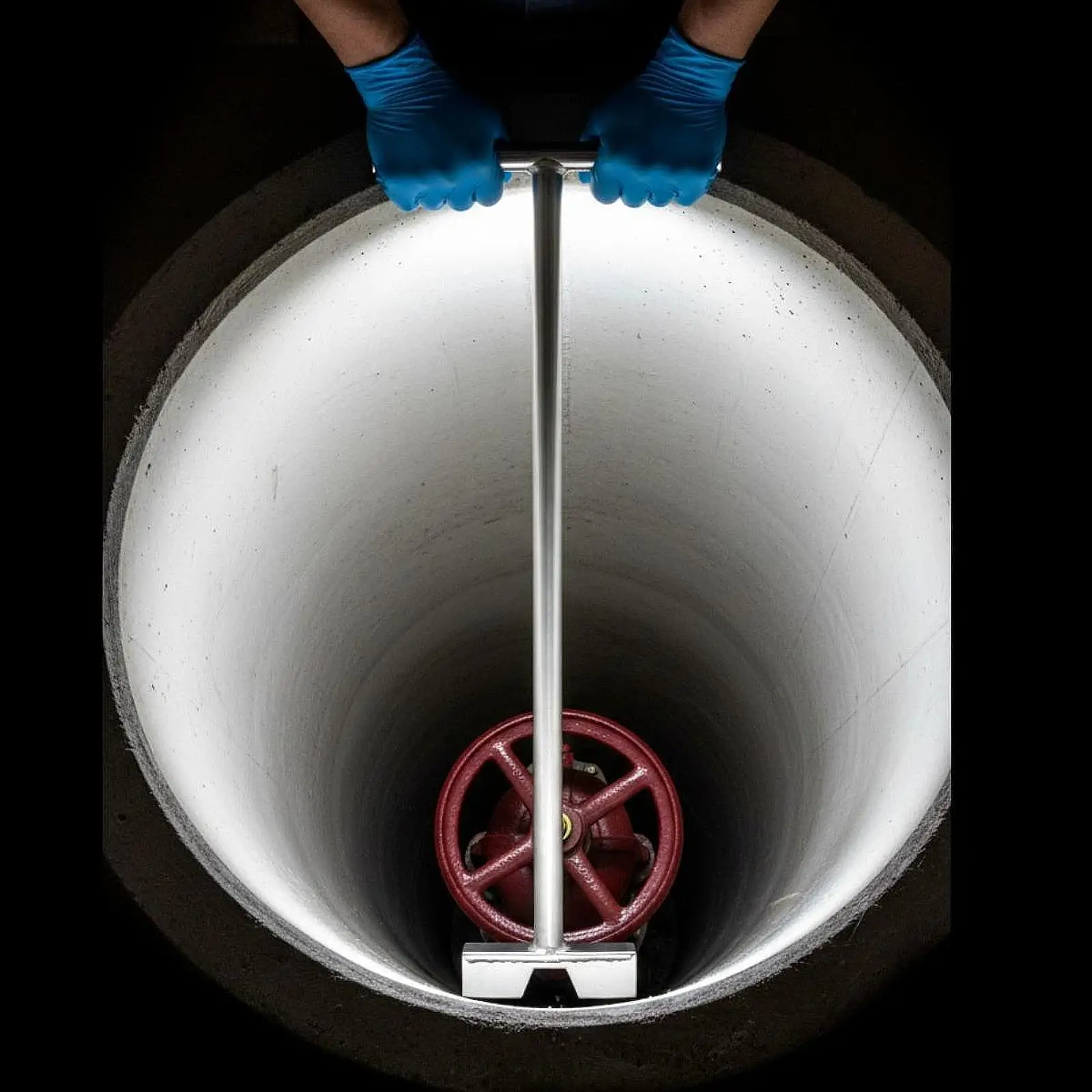 Backflow Ball Valve Wrench Works on Ball and Gate Valves Universal Curb Stop Wrench Sturdy Water Key Shut Off Tool 510mm Length
Backflow Ball Valve Wrench Works on Ball and Gate Valves Universal Curb Stop Wrench Sturdy Water Key Shut Off Tool 510mm Length