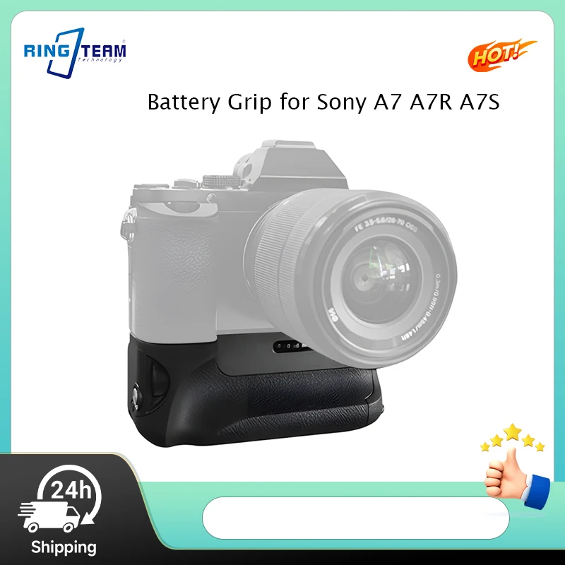 VG-C1EM Camera Battery Grip for Sony A7 A7R A7S Works with Dual NP-FW50 Battery Anti-slip Vertical Shooting Power Grip
VG-C1EM Camera Battery Grip for Sony A7 A7R A7S Works with Dual NP-FW50 Battery Anti-slip Vertical Shooting Power Grip
