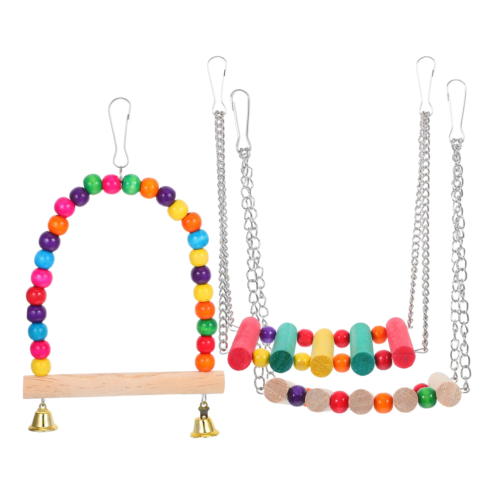 3pcs Bird Swing Toy Parrot Chewing Climbing Toys Long Tail Wood Playground Perch Hanging Standing Bird Toys Cockatiel
3pcs Bird Swing Toy Parrot Chewing Climbing Toys Long Tail Wood Playground Perch Hanging Standing Bird Toys Cockatiel