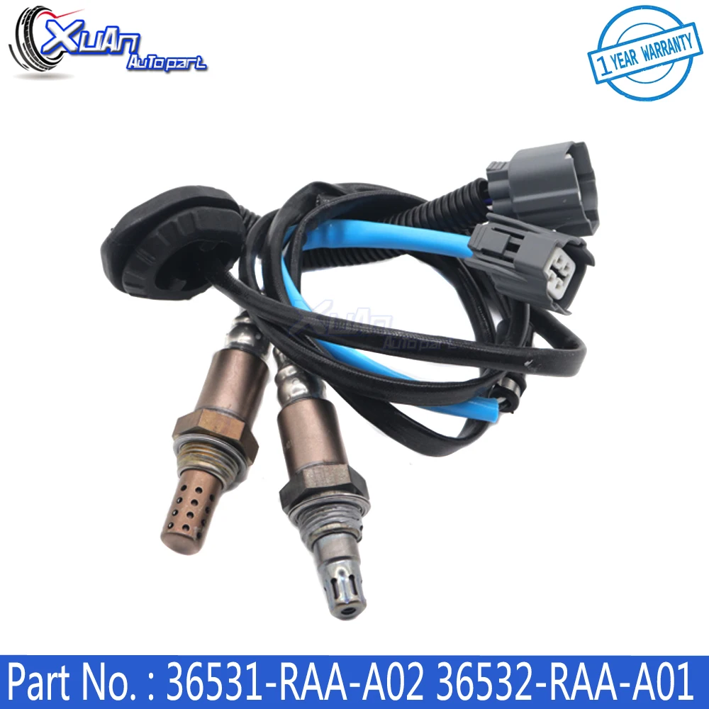 XUAN Car Upstream Downstream Air Fuel Ratio Lambda O2 Oxygen Sensor 36531-RAA-A02 36532-RAA-A01 for Honda Accord 2.4L 2003-2007
XUAN Car Upstream Downstream Air Fuel Ratio Lambda O2 Oxygen Sensor 36531-RAA-A02 36532-RAA-A01 for Honda Accord 2.4L 2003-2007