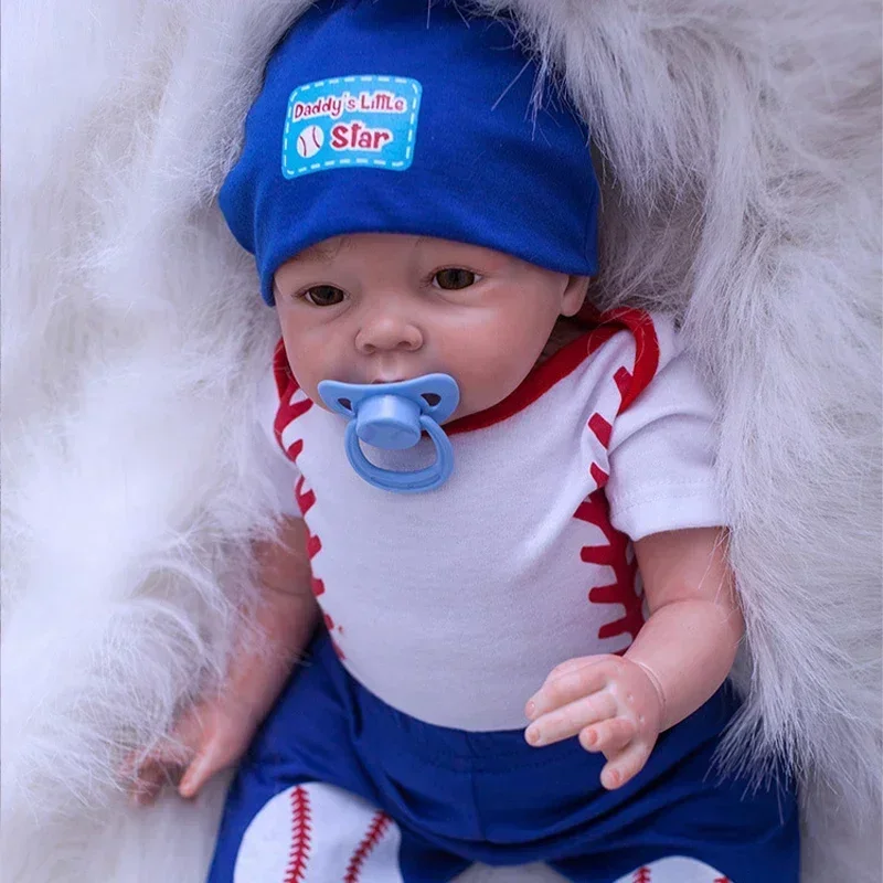 55cm Bt-Boy Reborn Dolls 22Inch Lifelike Reborn Toys Soft Cotton Body Vinyl Real Looking Reborn Baby Dolls for Children Gift
55cm Bt-Boy Reborn Dolls 22Inch Lifelike Reborn Toys Soft Cotton Body Vinyl Real Looking Reborn Baby Dolls for Children Gift