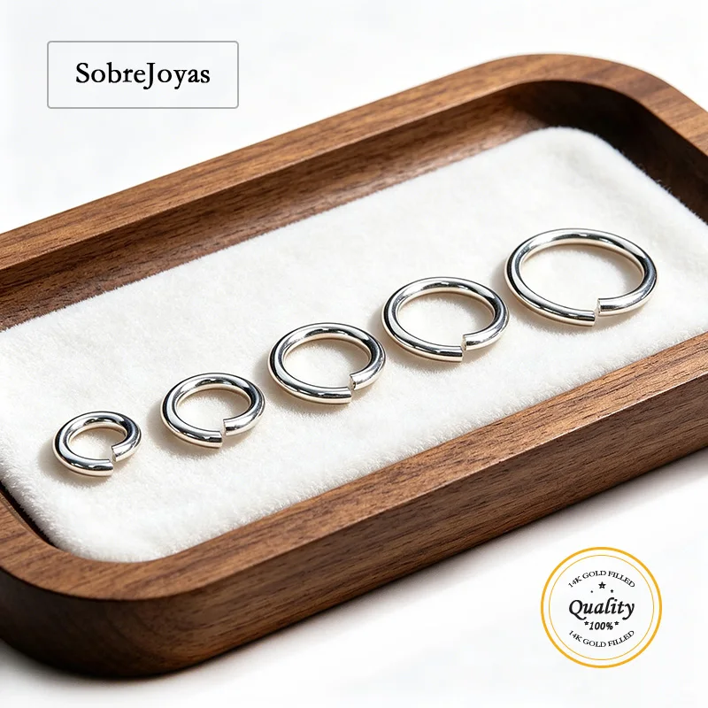 Open Jump Rings 3mm to 8mm 925 Sterling Silver Assorted Sizes for DIY Jewelry Making Findings
Open Jump Rings 3mm to 8mm 925 Sterling Silver Assorted Sizes for DIY Jewelry Making Findings