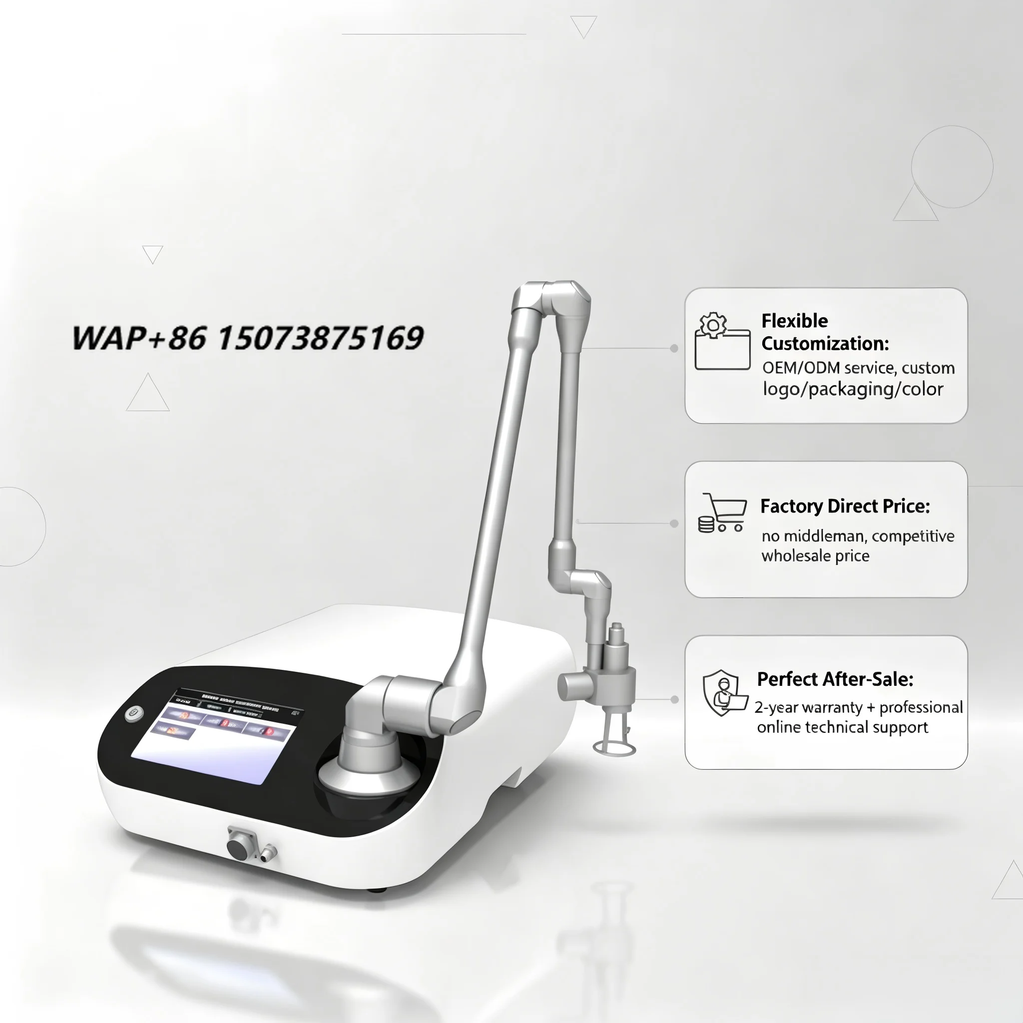 High-Performance Aesthetic CO2 Machine for Texture Improvement and Personal Beauty Maintenance
High-Performance Aesthetic CO2 Machine for Texture Improvement and Personal Beauty Maintenance