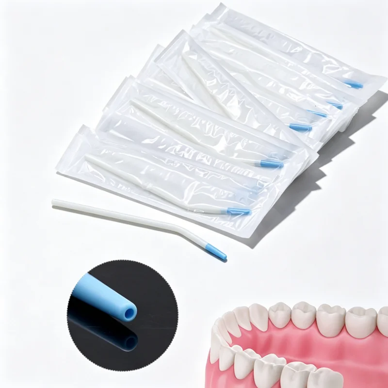50Pcs Dental Aspirator Suction Tips – Curved Saliva Ejector, Individually Packed Dentist Consumables
50Pcs Dental Aspirator Suction Tips – Curved Saliva Ejector, Individually Packed Dentist Consumables